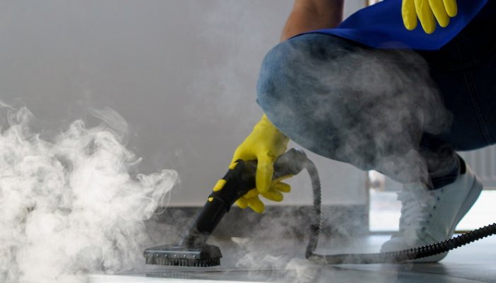 Carpet steam cleaning