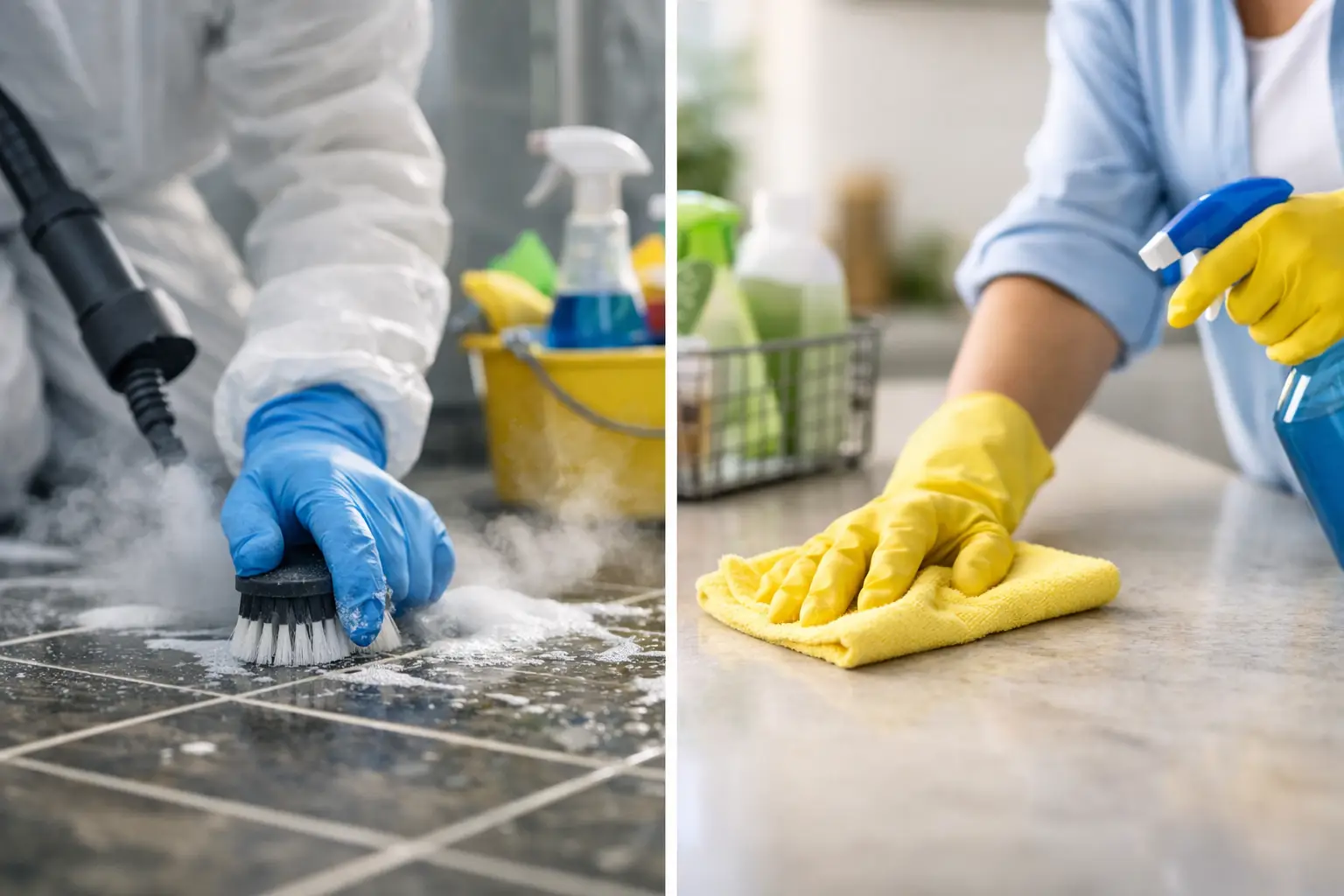 Deep Cleaning vs Regular Cleaning Explained