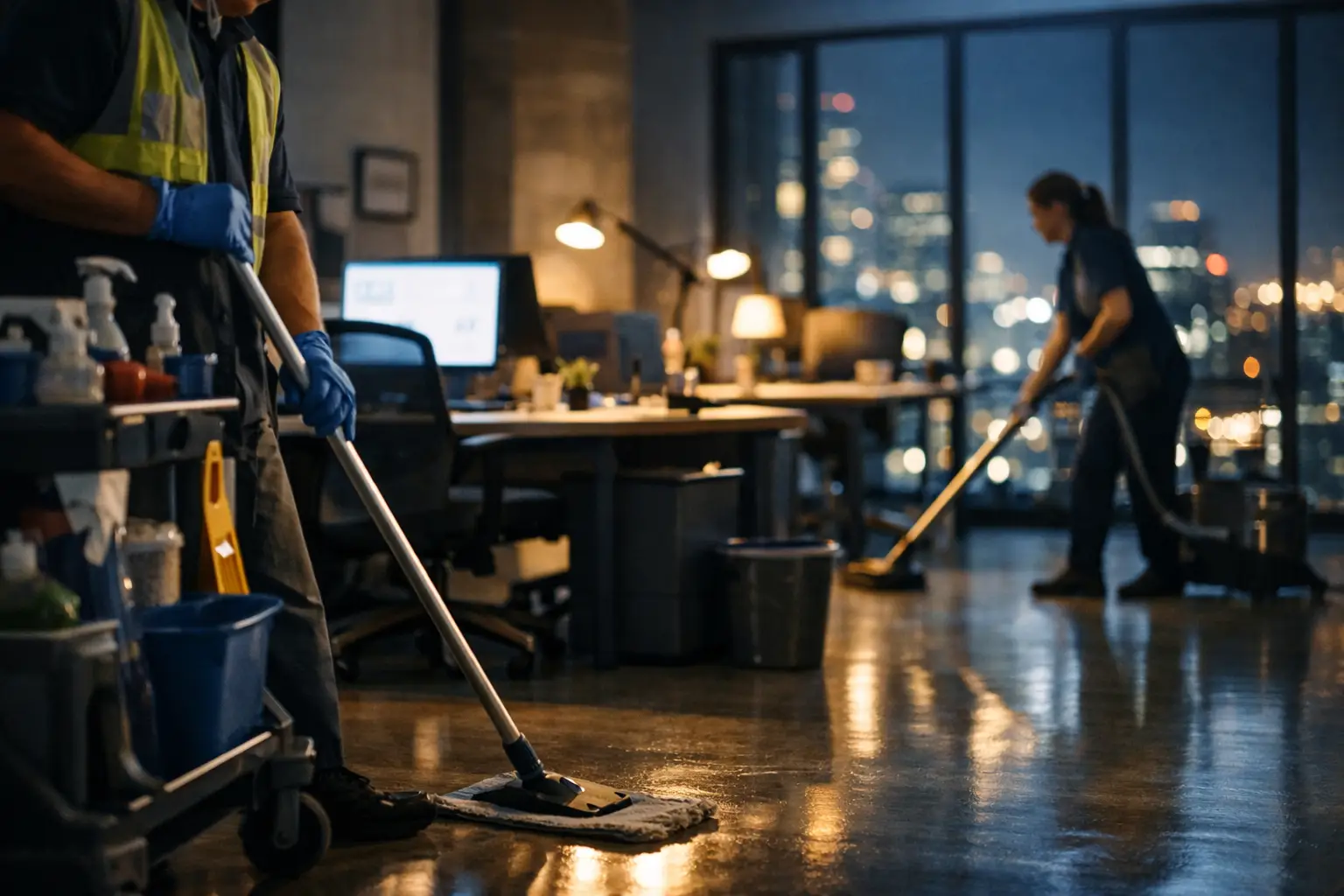 Why Office Cleaning After Hours Works